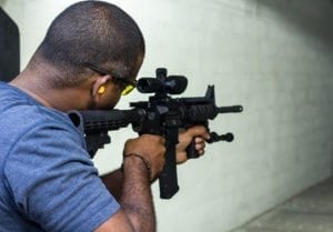 Earmuffs can sometimes interfere with eye protection and rifle stocks.