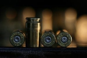 Closeup of bullets