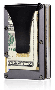 LOOKISS Aluminum RFID Blocking Minimalist Wallet